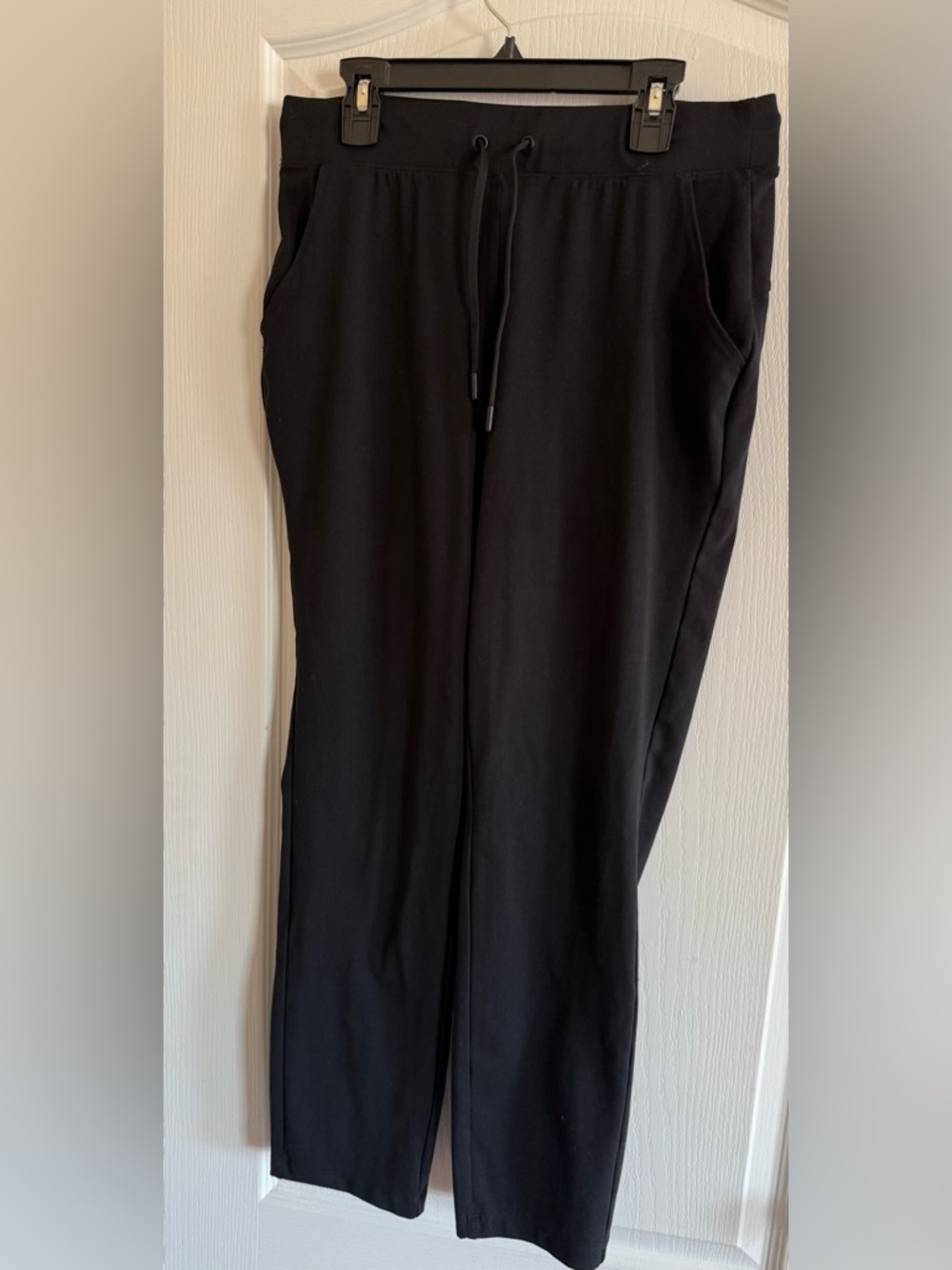 Yogalicious Black Drawstring Track Joggers